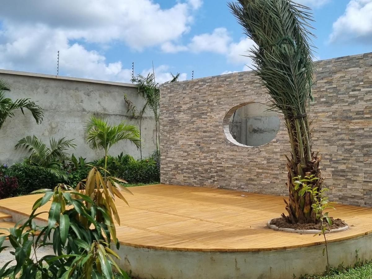 Villa Bolati, Avec Piscine, Jacuzzi, Jardin Et Vue Bonoua Exterior photo